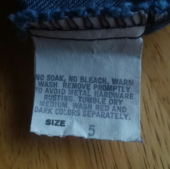 Vintage OshKosh B'gosh Denim dress made in USA - Picture 8 of 8